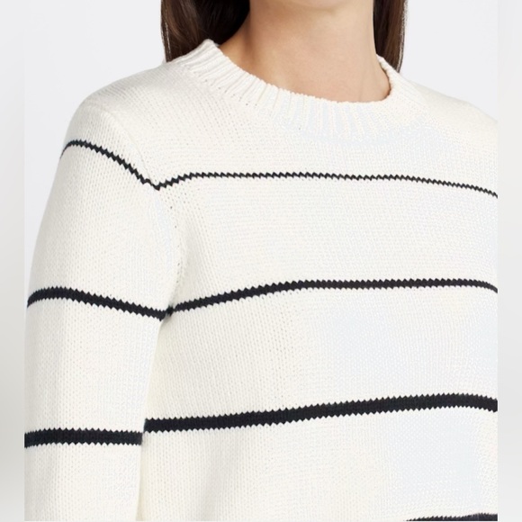 NWT Z Supply Off White Milan Striped Sweater, size M - Picture 4 of 9